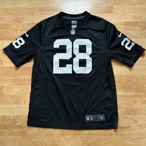 Men’s Nike Raiders NFL Jersey Josh Jacobs size Large